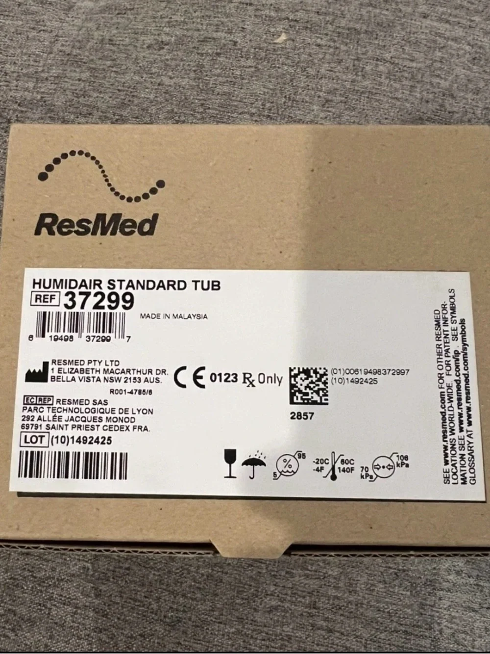 NEW Humid Air Standard Tub Humidifier Water Reservoir Chamber 37299 - Picture 1 of 2